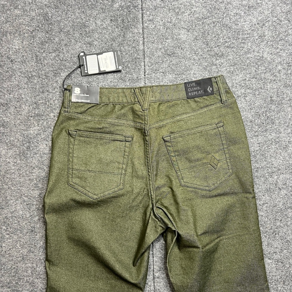 Black Diamond Olive Green Skinny Pants - Picture 3 of 16
